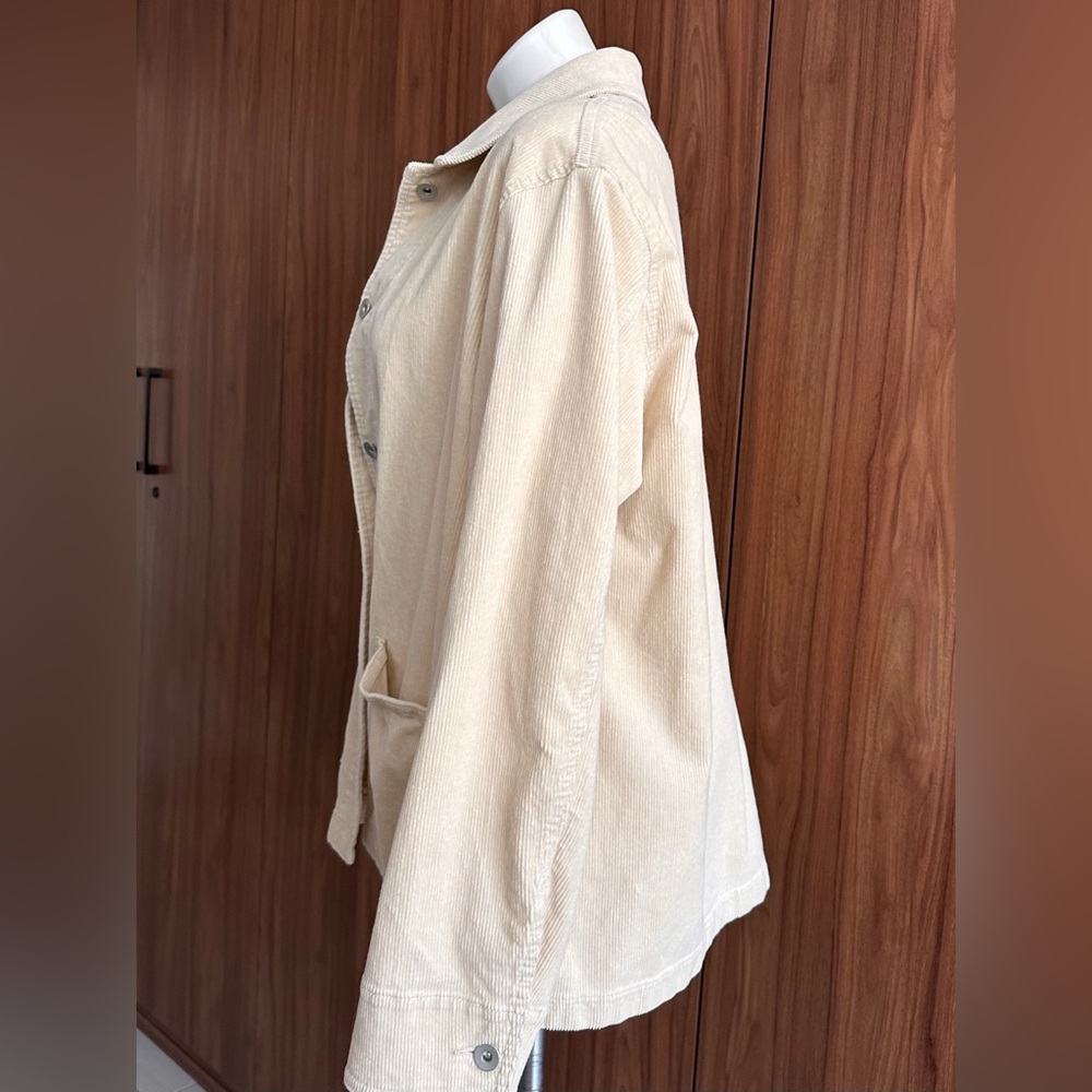 NWT. Uniqlo Women’s Corduroy Jacket size Large - Picture 6 of 13